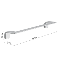 Gedy IL GIGLIO držák ručníků 450x80mm, chrom A9214513
