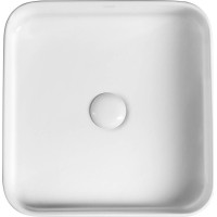 Sapho Umyvadlová výpust 5/4“, click-clack, keramická zátka, bílá WEH060