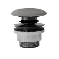 GSI GSI umyvadlová výpust 5/4“, click-clack, keramická zátka, tortora mat PCS05