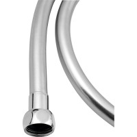 Sapho SOFTFLEX plastová sprchová hadice, 120cm, metalická stříbrná/chrom 1208-10