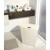 KOH-I-NOOR ECO PELLE koš na prádlo 43x48x26cm, krémová 2462CR