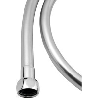 Sapho SOFTFLEX plastová sprchová hadice, 100cm, metalická stříbrná/chrom 1208-05