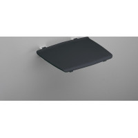 Gelco GELCO sklopné sedátko do sprchového koutu 32, 5x32, 5cm, tmavě šedá GS120G