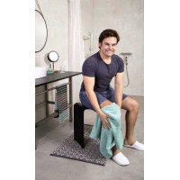 Ridder TRENDY koupelnová stolička 40x48x27, 5cm, černá mat A211110