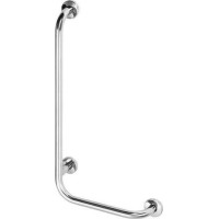 Sapho HANDICAP nástěnné madlo LEVÉ 810x550mm, nerez lesk XH522