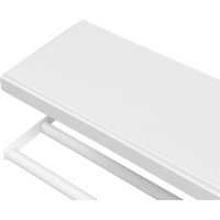 Sapho SKA nástěnná police 450x140x160mm, bílá mat s bílou MDF deskou SKA411