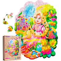 WOODLIKA Dřevěné puzzle Princezna Amélie 120 dílků