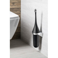 MARPLAST COLORED WC štětka závěsná, ABS, černá mat A65801NE