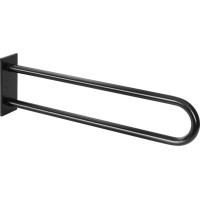 Sapho HANDICAP podpěrné madlo tvar U 813mm, černá XH540B