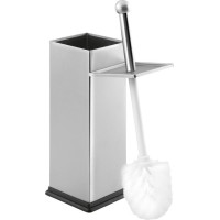 Aqualine SIMPLE LINE WC štětka hranatá, nerez mat GA1210