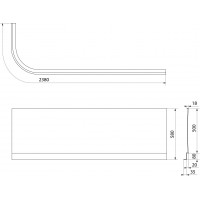 Polysan VIVA R 175 panel čelní 78319