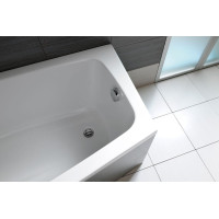 Sapho SENATOR vanová souprava s bovdenem, délka 550mm, zátka 72mm, nerez mat VR115528