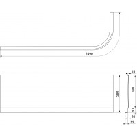 Polysan VIVA L 185 panel čelní 72118
