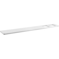 Sapho ABELINE police rockstone 800mm, 2x otvor, bílá mat AB802-0101