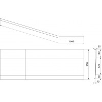 Polysan PROJEKTA R 160 panel čelní 21312