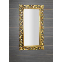 Sapho SCULE zrcadlo ve vyřezávaném rámu 80x150cm, zlatá IN338