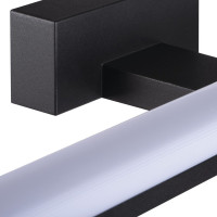 KANLUX ASTEN LED svítidlo 8W, 400x42x110mm, černá mat 26683