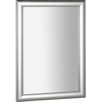 Sapho ESTA zrcadlo v dřevěném rámu 580x780mm, stříbrná s proužkem NL395