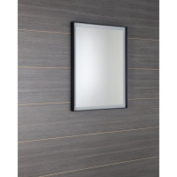 Sapho SORT zrcadlo s LED osvětlením 60x80cm, černá mat ST080