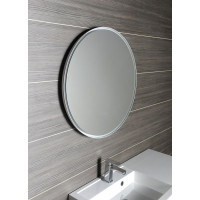 Sapho FLOAT kulaté zrcadlo s LED podsvícením ø 740mm, bílá 22574