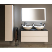 Sapho FLUT zrcadlo s LED podsvícením 1200x700mm, bílá FT120