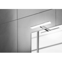 Sapho FELINA LED svítidlo, 8W, 308x15x112mm, chrom FE030
