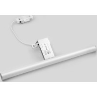 Aqualine KRONAS LED svítidlo, 6W, 230V, 400x40x100mm, plast, chrom KA400