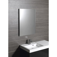Sapho PLAIN zrcadlo 50x70cm, zakulacené rohy, bez úchytu 1501-25