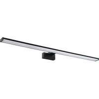 Sapho CHICAGO MAX LED svítidlo, 780x120x40mm, 15W, 230V, plast, černá mat AU473