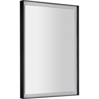Sapho SORT zrcadlo s LED osvětlením 47x70cm, černá mat ST047