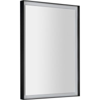 Sapho SORT zrcadlo s LED osvětlením 47x70cm, černá mat ST047