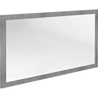 Sapho NIROX zrcadlo v rámu 1200x700mm, dub stříbrný NX127-1111