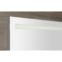 Sapho BRETO zrcadlo s LED osvětlením a policí 1200x608mm BT120