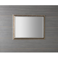 Sapho AMBIENTE zrcadlo v dřevěném rámu 720x920mm, bronzová patina NL700