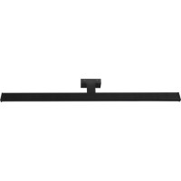 Sapho CHICAGO MAX LED svítidlo, 780x120x40mm, 15W, 230V, plast, černá mat AU473