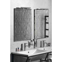 Sapho ACCORD zrcadlo s fazetou 500x700mm, bez úchytu MF436