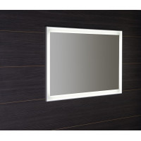 Sapho FLUT zrcadlo s LED podsvícením 1000x700mm, bílá FT100