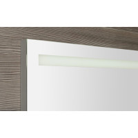 Sapho BRETO zrcadlo s LED osvětlením a policí 1000x608mm BT100