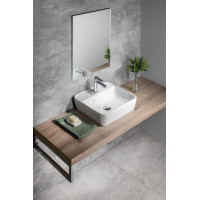 Sapho ACCORD zrcadlo s fazetou 500x700mm, bez úchytu MF436