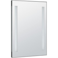 Aqualine Zrcadlo s LED osvětlením 60x80cm, kolébkový vypínač ATH6