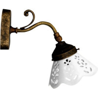 Sapho BARI svítidlo E14, 40W, 230V, keramické stínítko, bronz MC811