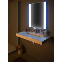 Sapho DURANGO zrcadlo s LED osvětlením 600x800mm, senzor DG060