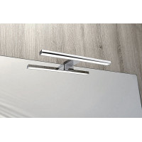 Aqualine SERAPA LED svítidlo 5W, 230V, 300x40x100mm, plast, chrom SA147