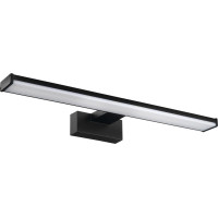 Sapho CHICAGO LED svítidlo, 400x120x40mm, 8W, 230V, plast, černá mat AU468