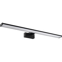 Sapho CHICAGO XL LED svítidlo, 600x120x40mm, 12W, 230V, plast, černá mat AU470