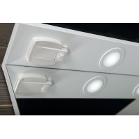 Aqualine KORIN zrcadlo s LED osvětlením a zásuvkou 60x70x12cm KO397