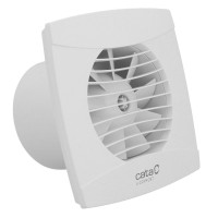 Cata UC-10 T koupelnový ventilátor axiální s časovačem, 8W, potrubí 100mm, bílá 01200100