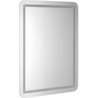 Aqualine SALICA zrcadlo s LED osvětlením 60x80cm, dotykový senzor, stmívatelné SC080