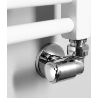 Aqualine FIRST CORNER připojovací sada ventilů, pravé provedení, chrom CP920S