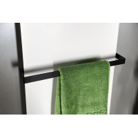 Sapho TABELLA držák ručníků 390 mm, černá mat MI390B